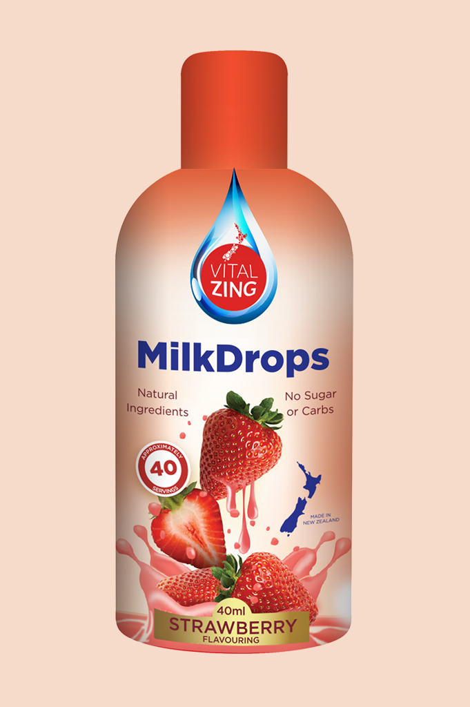 Strawberry Milk Drops