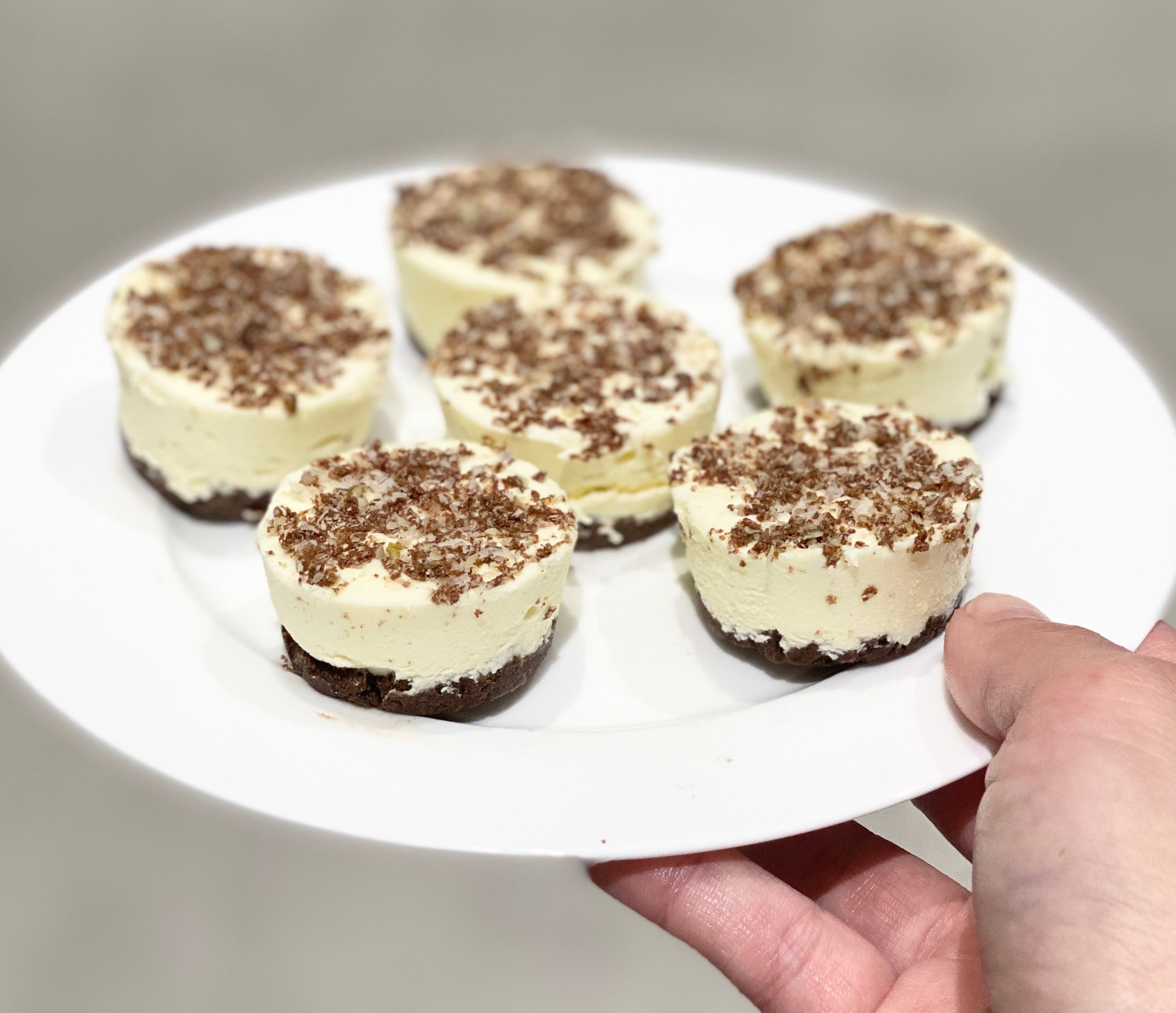 Banana White Chocolate Cheesecake