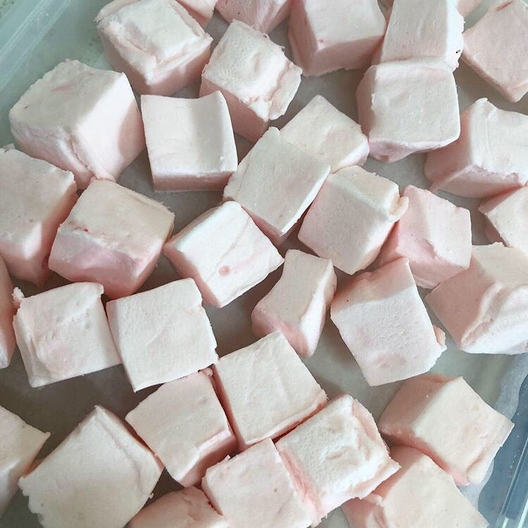 Sugar Free Raspberry Marshmallows
