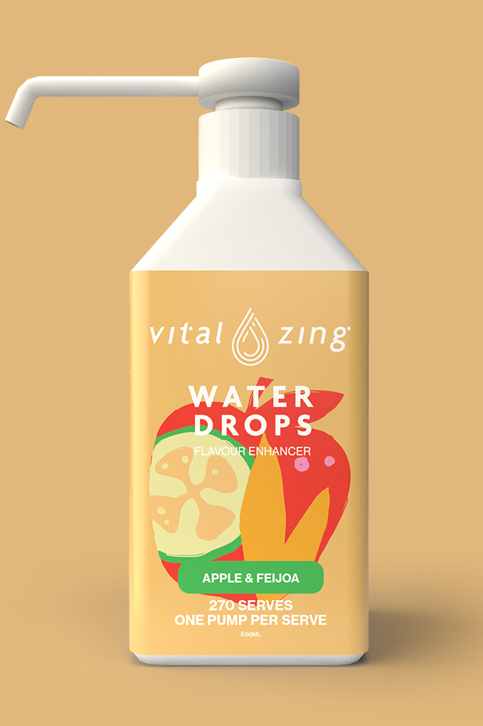 Apple Feijoa Water Drops 500ml Pump