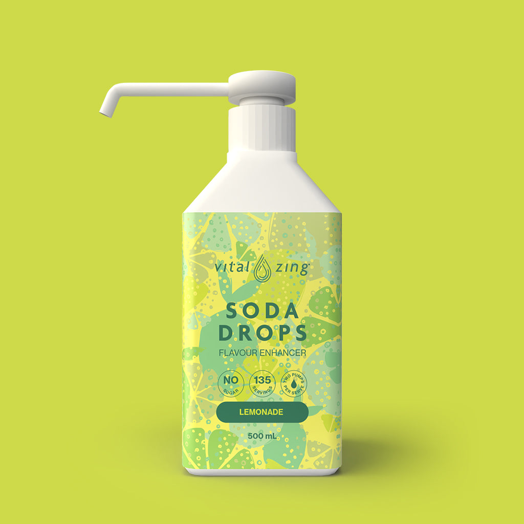 Lemonade Soda Drops 500ml Pump