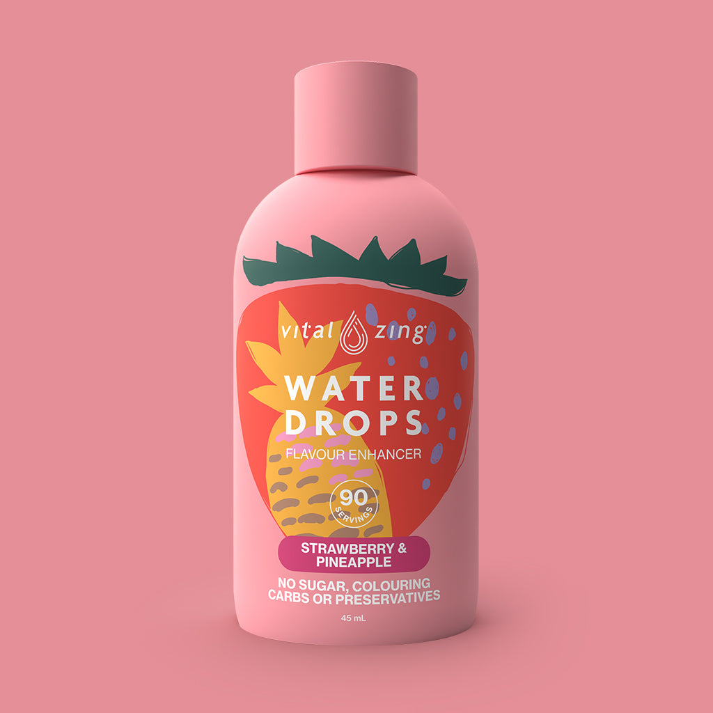 Strawberry & Pineapple Water Drops
