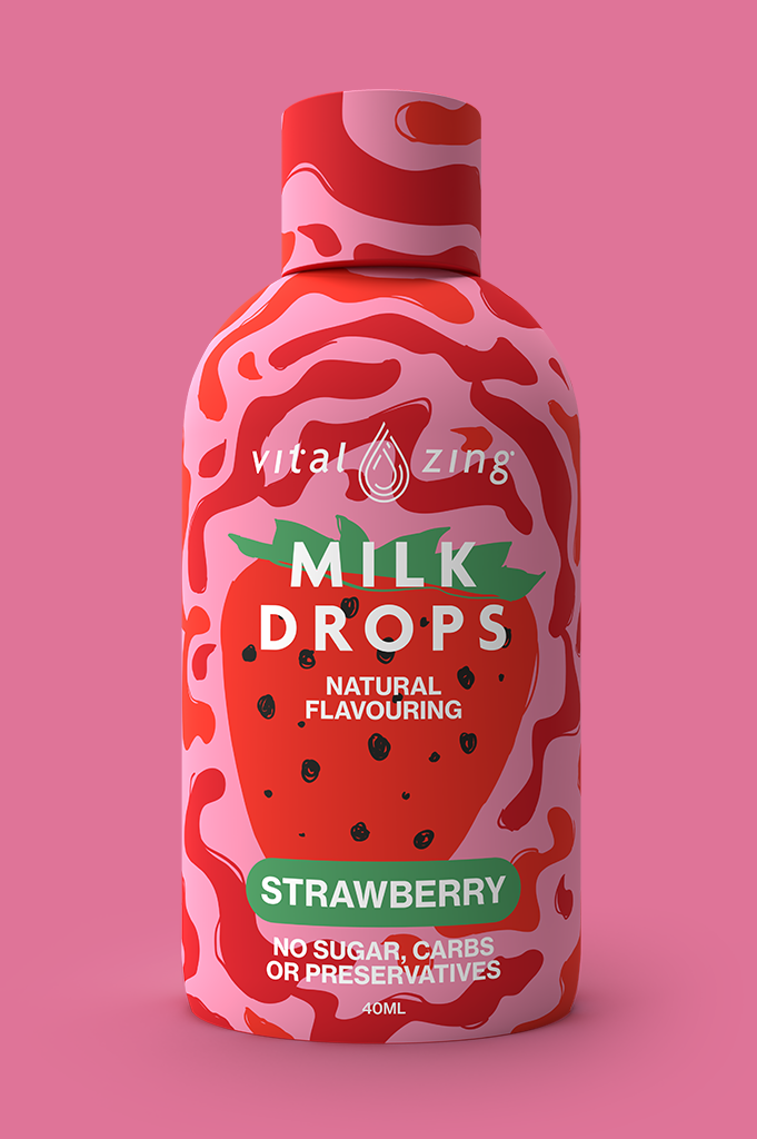 Strawberry Milk Drops