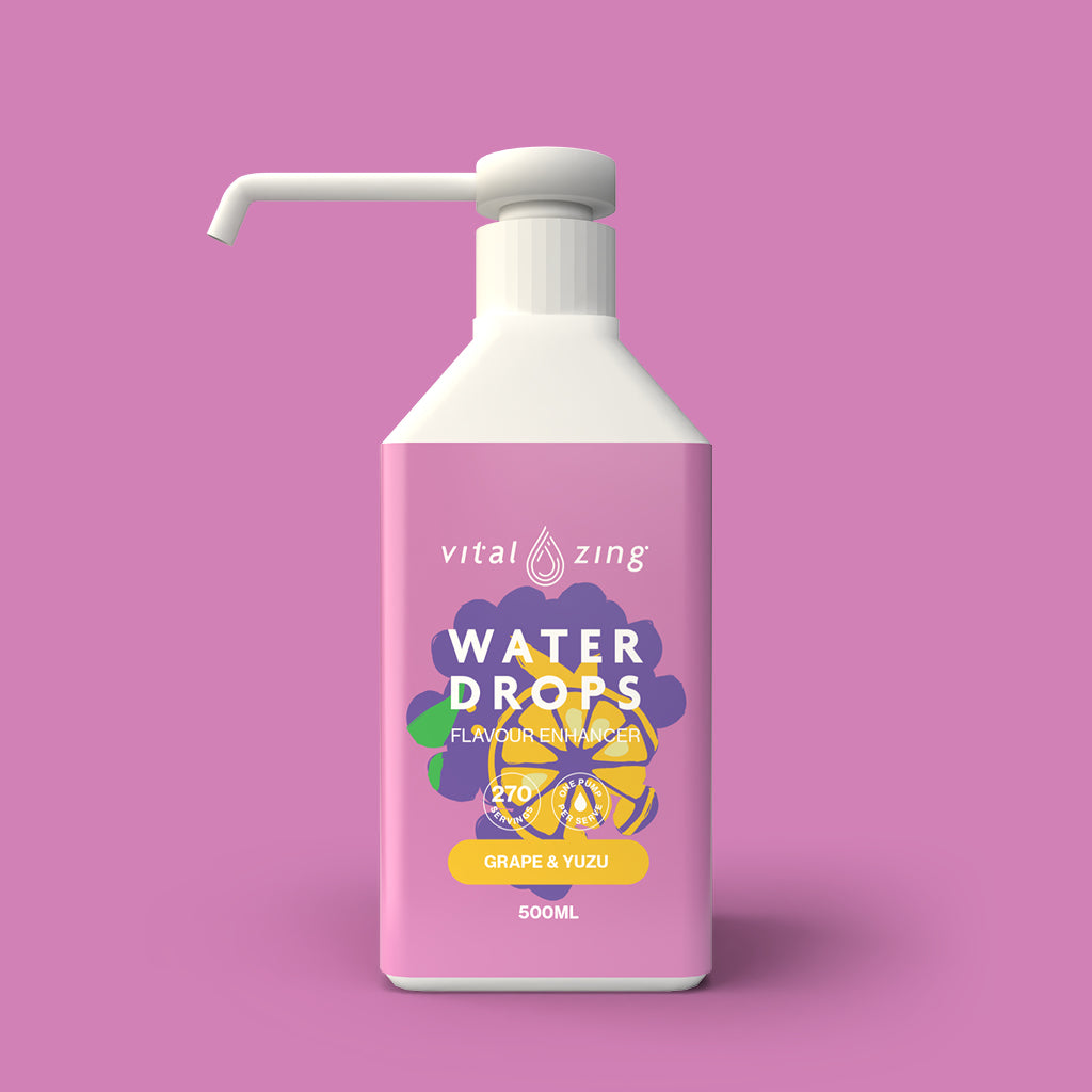 Grape Yuzu Water Drops 500ml Pump