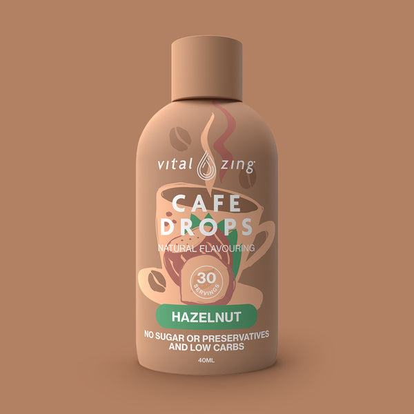 Hazelnut Cafe Drops – Vital Zing New Zealand