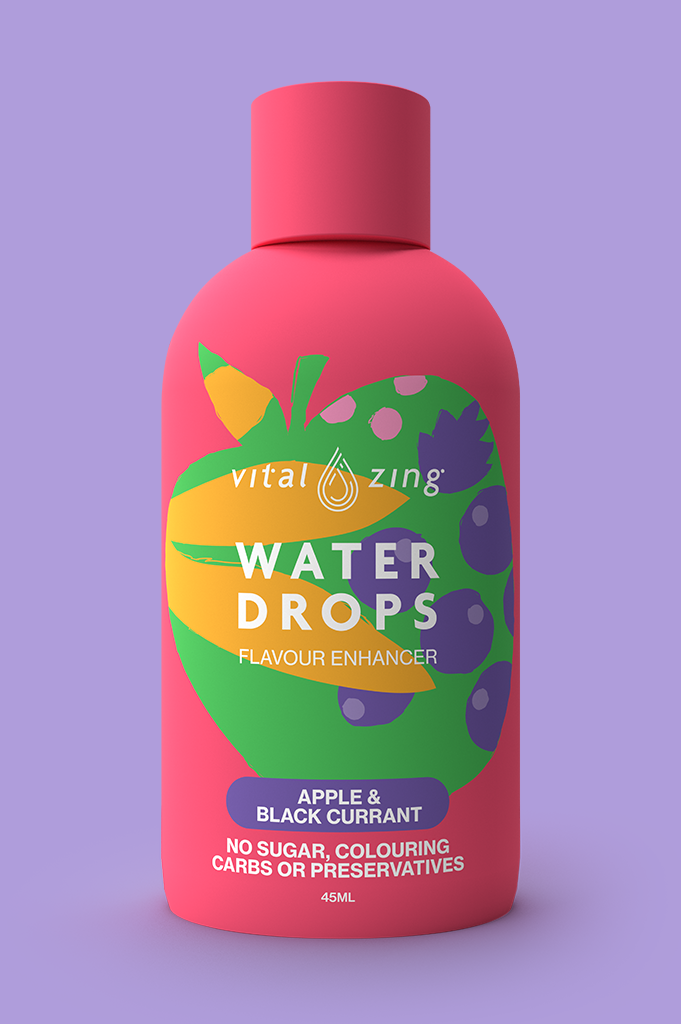 Apple Blackcurrant Water Drops
