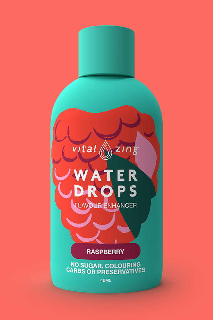 Raspberry Water Drops