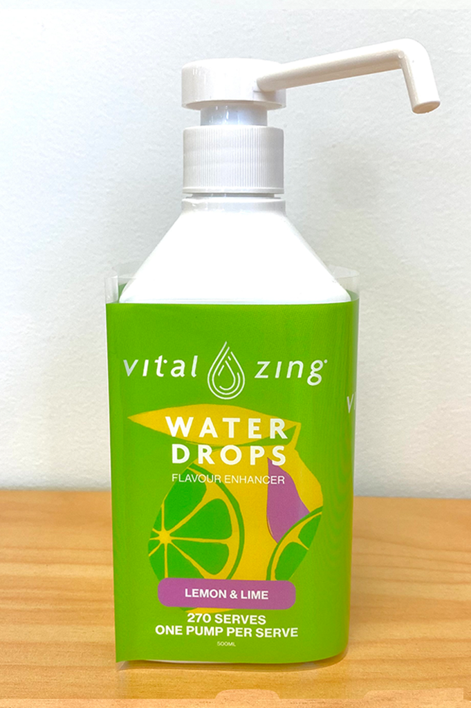 Lemon Lime Water Drops 500ml Pump Dispenser